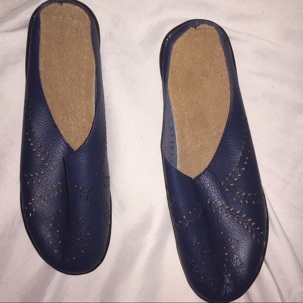 Blue slip on shoesNWOT